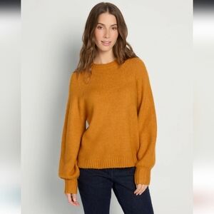 78&SUNNY Balloon Sleeve Crewneck Sweater- L